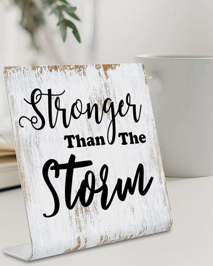 Inspirational Quotes Decor Gifts for Women, Motivational Desk Sign, Decoration On Shelf Table Desk for Living Room Home Office Gift for Sisters Friends Nurse Worker Daughter Son Coworker dksg9 - LeafyLoom