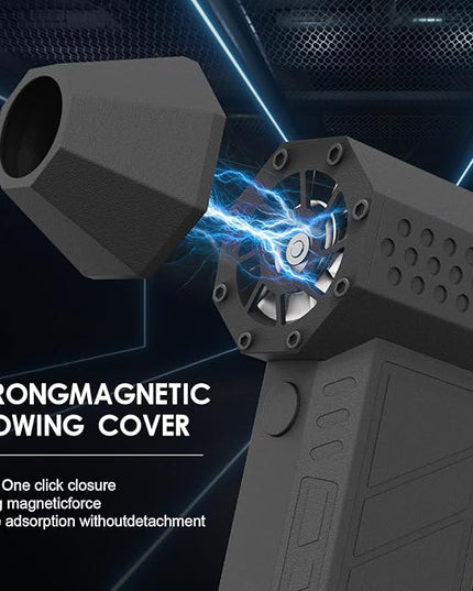 jet dry blower, jet dry mini blower, Electric Air Duster, jet fan 120000 RPM Wind Speed, jet blower car dryer for Car,Cleaning, Camping. - LeafyLoom