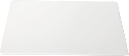 DMI Bed Wedge Pillow and Triangle Wedge with Elevated Incline for Neck Pain, Headaches, Shoulders, Back Pain, Foot Support, Knee Pain or Restless Leg Syndrome, 24x24x7 inches, White (Pack of 1) - LeafyLoom