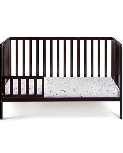 Suite Bebe Palmer 3 in 1 Convertible Crib - Quick Ship, Espresso - LeafyLoom