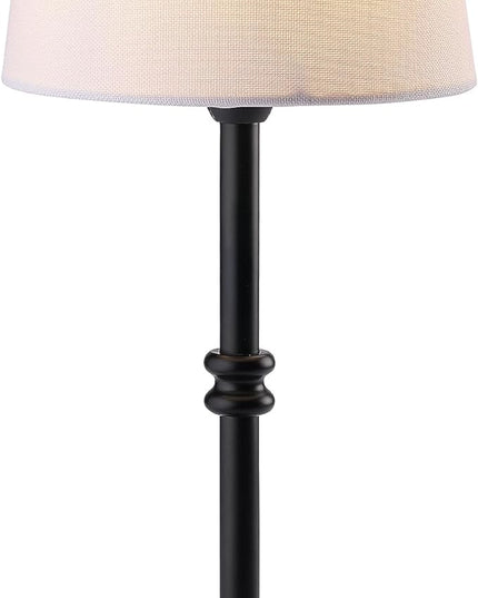 O’Bright Seraph - Cordless LED Table Lamp with Dimmer, Built-in Rechargeable Battery, 3-Level Brightness, Patio Table Lamp, Bedside Night Lamp, Ambient Light for Restaurant, Black - LeafyLoom