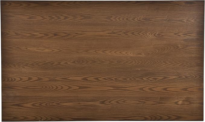 6-Piece Wood Dining Table Set with Drawer, 4 Upholstered Chairs and Bench, for Kitchen, Living Room, Mid-Century Style, Butter Milk, 59" L x 35.4" W x 30.3" H - LeafyLoom