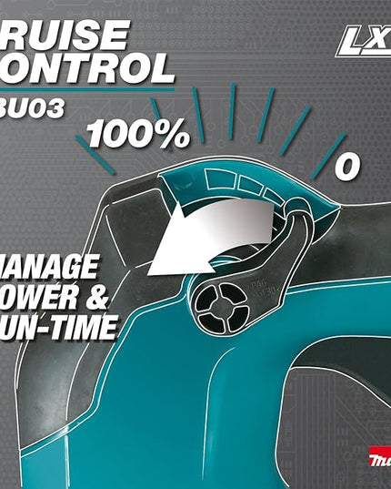 Makita XBU03SM1 18V LXT® Lithium-Ion Brushless Cordless Blower Kit (4.0Ah) - LeafyLoom