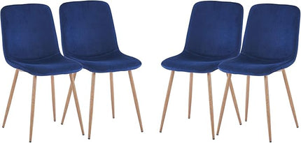 NicBex Haerin-SD-00381-LWJ Dining Chairs, 22.8"x17.7"x33.5", Blue - LeafyLoom