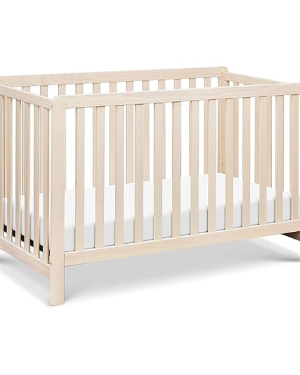 Carter's by DaVinci Colby 4-in-1 Low-Profile Convertible Crib in Washed Natural, Greenguard Gold Certified - LeafyLoom