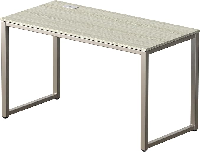 SHW 48" Home Office Computer Desk, Maple - LeafyLoom
