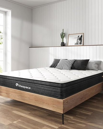 Hybrid Full Mattress,Memory Foam Hybrid 10 Inch Full Size Springs Mattresses,Fits all Bed Frames Full Size Mattress,Medium Firm Feel Mattress,CertiPUR-US. - LeafyLoom