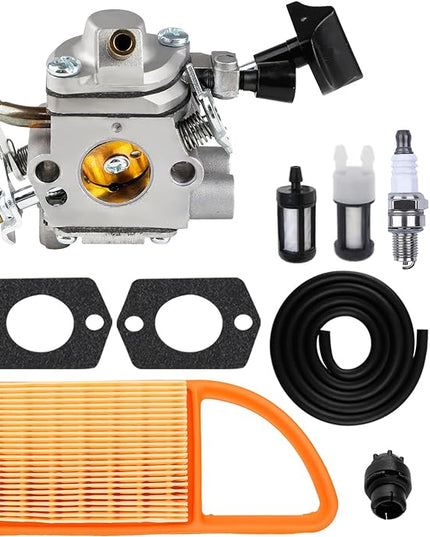 HUZTL BR600 BR550 Carburetor Air Filter Tune Up Kit for Stihl BR 600 BR700 BR500 Backpack Leaf Blower Parts Replaces ZAMA C1Q-S183 4282 120 0606 0607 0608 0611 - LeafyLoom