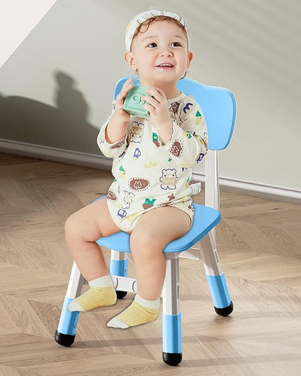 Kids' Desk Chairs Adjustable Height is Suitable for Children's Chairs Used in Families, Schools and Day-Care Between 2-10 Years Old The Max Bearing Capacity is 222LB - LeafyLoom