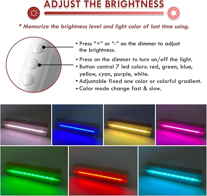 ARTSYWIX Granddaughter 3D Illusion Lamp with Wooden Base USB Powered Acrylic Night Light, to my Granddaughter Gift from Grandma & Grandpa, Girls Kids Lamp Present, Birthday Gifts Graduation Keepsake - LeafyLoom