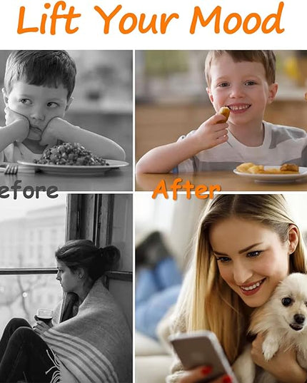 Bright Sun Lamp 10,000 Lux, Happy Sunlight Lamps UV Free, Natural Light with Remote Control Adjustable Brightness, 3 Color Temperatur, Timer, Bright Sunlight Lamp Re lax for Home, Office - LeafyLoom