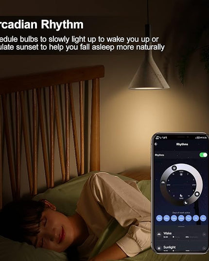 GU10 Smart Spot Light Bulb Compatible with Alexa, Google Home, SmartThings, 5W WiFi LED Track Light Bulbs, Color Changing, No Hub Required, 4 Pack LEDEPLY