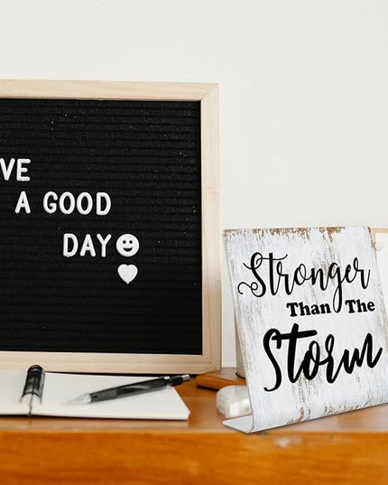 Inspirational Quotes Decor Gifts for Women, Motivational Desk Sign, Decoration On Shelf Table Desk for Living Room Home Office Gift for Sisters Friends Nurse Worker Daughter Son Coworker dksg9 - LeafyLoom