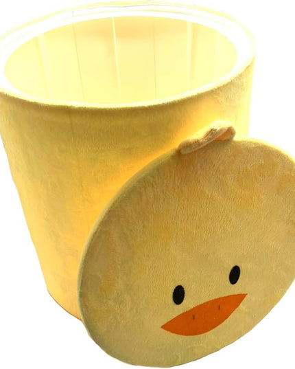 Storl Organizer Storage Stool for Toy and Cloth and Kids Stool (Duck, 12Wx13H) - LeafyLoom