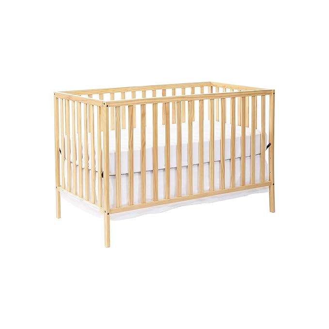 Suite Bebe Palmer 3 in 1 Convertible Crib - Quick Ship, Natural - LeafyLoom