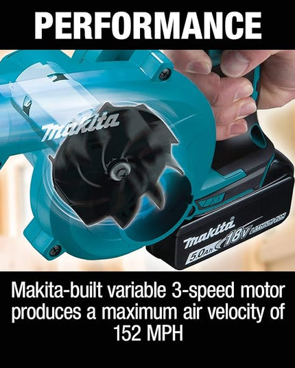Makita XBU06Z 18V LXT® Lithium-Ion Cordless Floor Blower, Tool Only - LeafyLoom