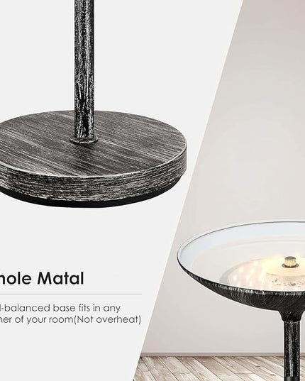 BoostArea Floor Lamp, Pole Standing Lamp, 20W 2000LM LED Torchiere Floor Lamp, Stepless Dimmable, Touch Control, 3000K Daylight, 50000hrs Lifespan,70.5 in Floor Lamps for Living Room,Bedroom,Office - LeafyLoom