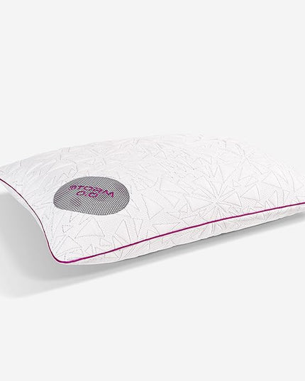 Bedgear Storm Performance Pillow - Size 0.0 - Cooling Pillow for Hot Sleepers - Medium Firmness Bed Pillow for All Sleep Positions - Hypoallergenic, Washable Removable Cover - 20" W x 26" L x 4.75" H - LeafyLoom