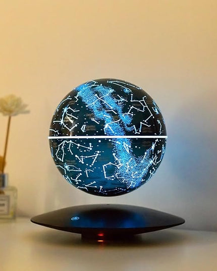 Levitating Constellation Ball, Levitating Star Night Light Globe, Creative LED Starlight Ball Gifts for Birthday Kids Women Girls Boy Best Friend - LeafyLoom