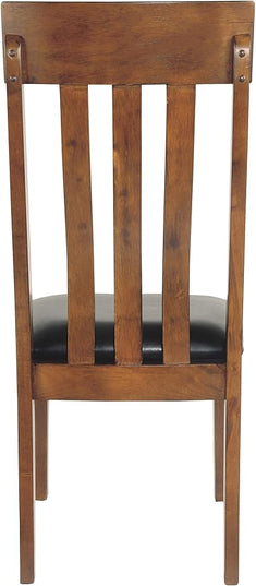 Signature Design by Ashley Ralene Rake Back 19" Dining Room Chair 2 Count, Medium Brown - LeafyLoom