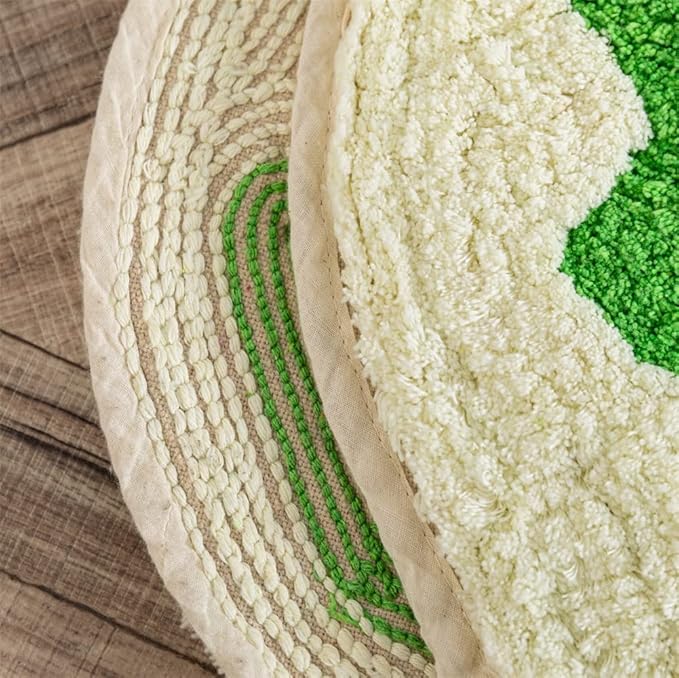 Green Crocodile Shaped Rug Cute Faux Animal Print Bathroom Rug Bath Mat Bath Carpet Shower Rug for Home Decor Bathroom Tub Floor Water Absorption Non-Slip Small Carpet Door Mat Playmat 15.7x29.5in - LeafyLoom
