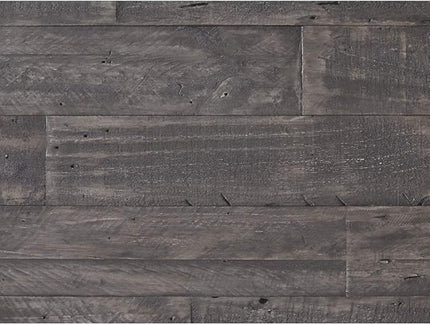 Signature Design by Ashley Sharzane Rustic Round Solid Wood Pine Coffee Table, Weathered Gray Finish - LeafyLoom