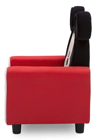 Delta Children Figural Upholstered Kids Chair, Wood ,Disney Mickey Mouse - LeafyLoom
