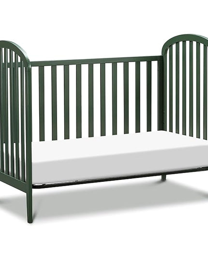 DaVinci, Beau 3-in-1 Convertible Crib in Forest Green, Greenguard Gold Certified - LeafyLoom