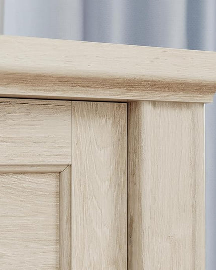 Sauder Hammond Lateral File, L: 32.87" x W: 20.55" x H: 30.0", Chalk Oak Finish - LeafyLoom
