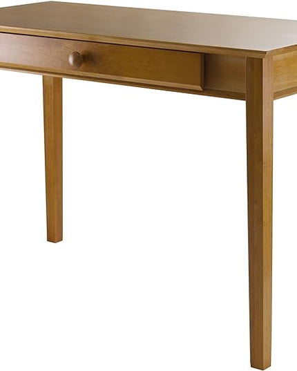 Winsome Wood Studio Home Office, Honey - LeafyLoom