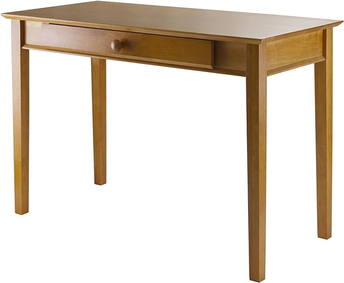 Winsome Wood Studio Home Office, Honey - LeafyLoom