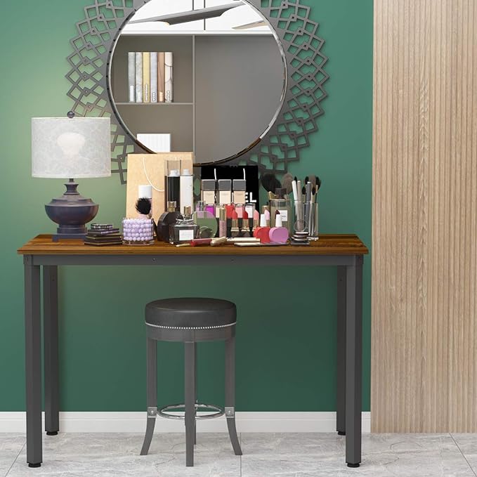 Weehom Computer Desk Home Office Writing Desk Study Laptop/Dining Table - LeafyLoom