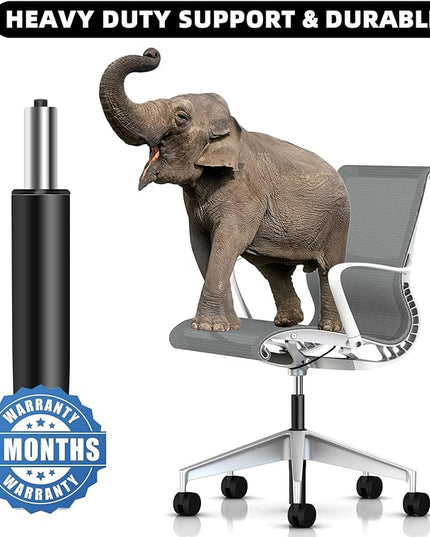 Office Chair Cylinder Replacement,Heavy-Duty Highest End Class 4 Hydraulic Pneumatic Piston, Universal Size Fits Most Chairs - LeafyLoom