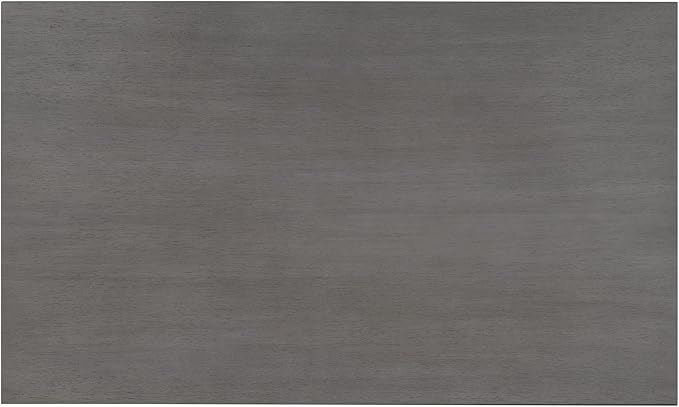 6-Piece Dining Table and 4 Chairs and Bench Set Foam-covered Seat Backs&Cushions for Kitchen Living Room, Gary, 60" L x 36" W x 30" H, Gray(Special-shaped Legs) - LeafyLoom