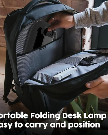 LED Desk Lamp, Table Lamp Reading Lamp with USB Charging Port, Desk Lamps for Home Office with 5 Color Temperature, 5 Brightness Levels, 1H Timer, Night Light, Desk Light for Bedroom - LeafyLoom