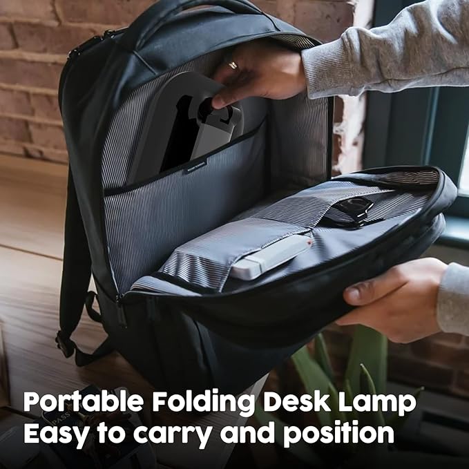 LED Desk Lamp, Table Lamp Reading Lamp with USB Charging Port, Desk Lamps for Home Office with 5 Color Temperature, 5 Brightness Levels, 1H Timer, Night Light, Desk Light for Bedroom - LeafyLoom