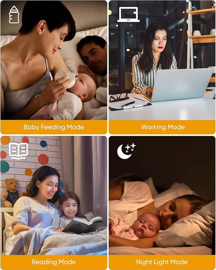 LED Floor Lamp for Living Room,3 Color Temperature Floor Lamps with Remote Control &Foot Switch Modern Standing Lamp,Reading Lamp for Bedroom, Study Room, Office, 9W Bulb Included - LeafyLoom