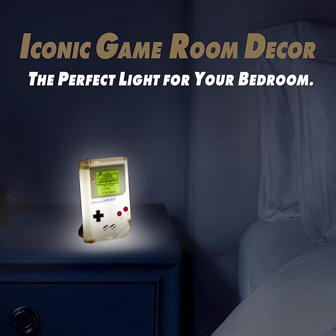 Game Boy Light, Nintendo Night Light Collectable Figure - LeafyLoom