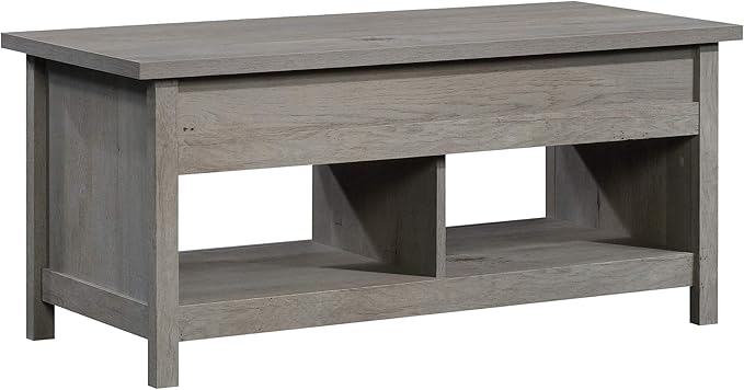 Sauder Cannery Bridge Lift Top Coffee Table, Mystic Oak finish - LeafyLoom