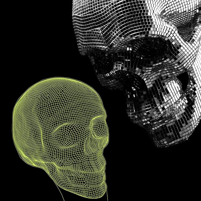 FULLOSUN Skull 3D Lamp Optical Illusion Night Light, Death Model Holiday Gift for Holloween Ghost Festival, Men Room Night Light with Remote Control 16 Colors Changing - LeafyLoom