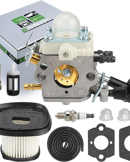 BG86 Carburetor for Stihl BG86 BG86C SH86 SH86C BG86CE BG86Z replace for 4241 120 0616, 4241 120 0607, 4241 120 0600, for Zama C1M-S261B, C1M-S261C with Muffler Stub Spark Arrestor w/Screen - LeafyLoom