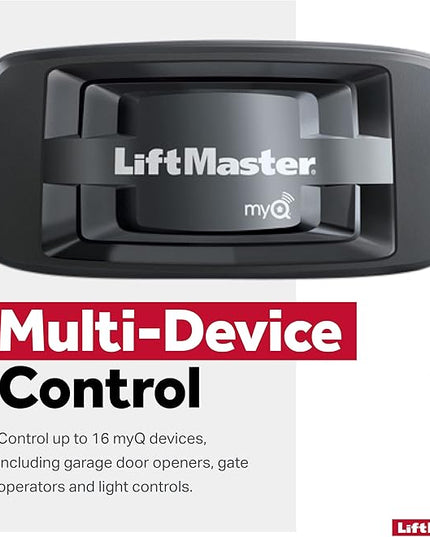 LiftMaster 828LM - Internet Gateway - Only Works with LiftMaster Security+ 2.0 Garage Door Openers - Smart Control for MyQ-Enabled Devices Including Garage Door Openers & Gate Operators LiftMaster