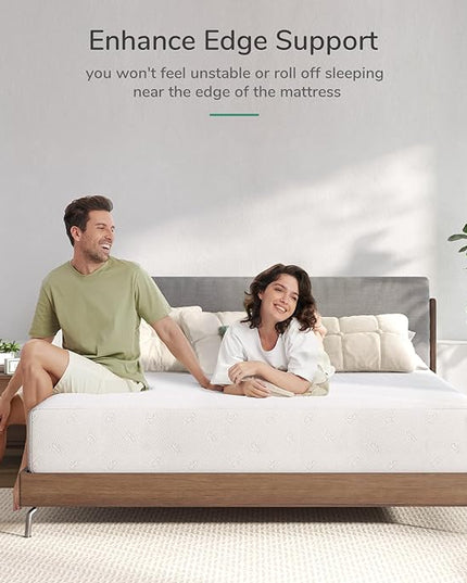 Novilla Full Mattress, 12 Inch Full Size Memory Foam Mattress with Comfort Foam for Pressure Relief & Cool Fresh Sleep,Removable Washable Mattress Cover, Memory Foam Mattress Full - LeafyLoom