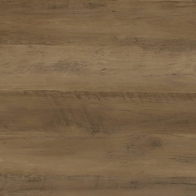 Bush Furniture Salinas Hutch for L Shaped Desk, 60W, Reclaimed Pine - LeafyLoom