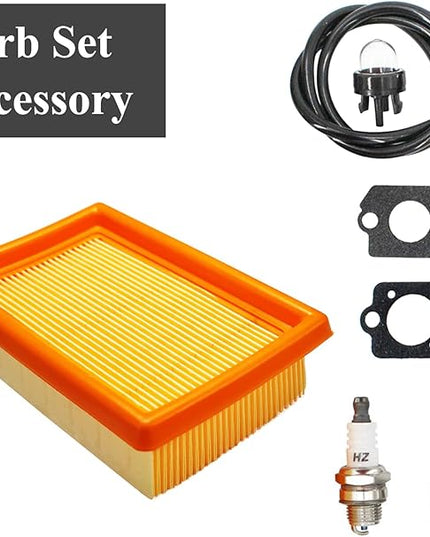 Carburetor Compatible with Stihl BR350 BR350Z BR430 BR450 SR430 SR450 Backpack Blower Replace# 4244 120 0606, Carb Repair Kit Compatible with Zama C1Q-S210 C1Q-S210B C1Q-S209C - LeafyLoom