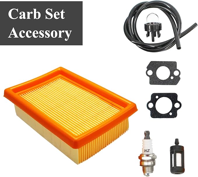 Carburetor Compatible with Stihl BR350 BR350Z BR430 BR450 SR430 SR450 Backpack Blower Replace# 4244 120 0606, Carb Repair Kit Compatible with Zama C1Q-S210 C1Q-S210B C1Q-S209C - LeafyLoom