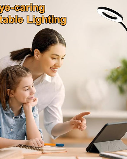 LED Floor Lamp, Bright 18W Floor Lamps for Living Room with 1H Timer, Stepless Adjustable 2700-6500K Colors & Brightness Tall Standing Lamp with Remote & Touch Control Reading Floor Lamps - LeafyLoom