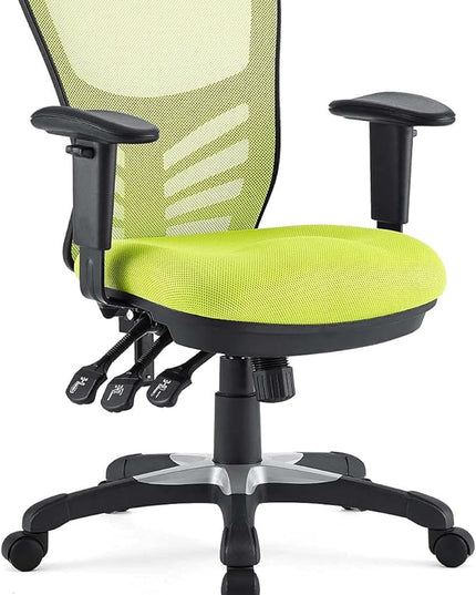 Modway Articulate Ergonomic Mesh Office Chair in Green - LeafyLoom