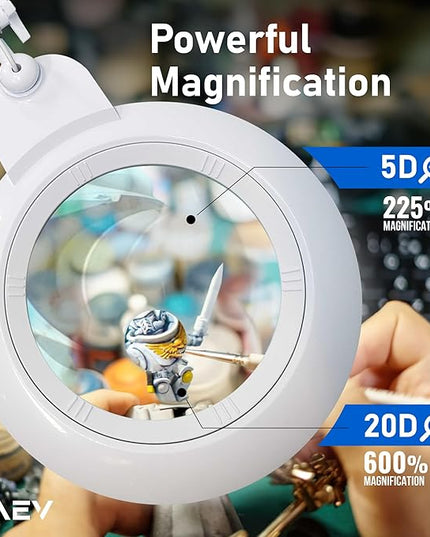 5D/20D Diopter Acrylic Lens - White - LeafyLoom