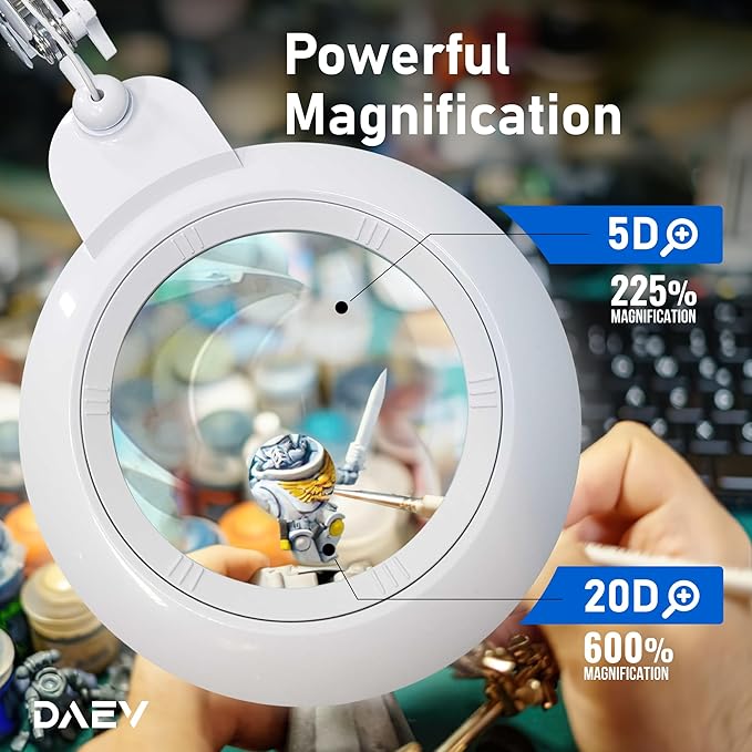 5D/20D Diopter Acrylic Lens - White - LeafyLoom